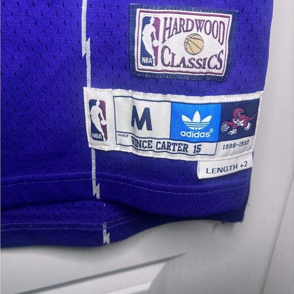 Vintage Adidas NBA Toronto Raptors
Vince Carter Hardwood Classic Jersey
Size M - Picture 4 of 4
